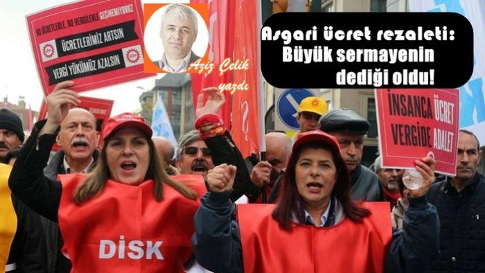 Asgari ücret rezaleti: Büyük sermayenin dediği oldu!